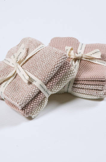 Bianca Lorenne - Lavette Dish Cloth Set - Petal