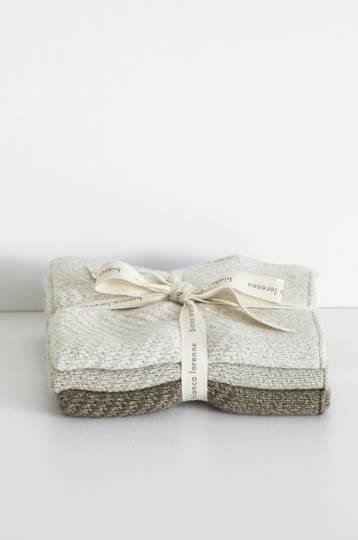 Bianca Lorenne - Cheval Washers Set - Taupe
