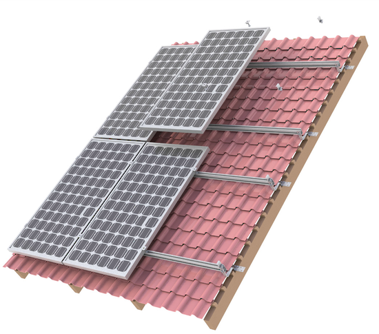 Tile Roof Mounting System | Solar Panel Roof Mounting Frame