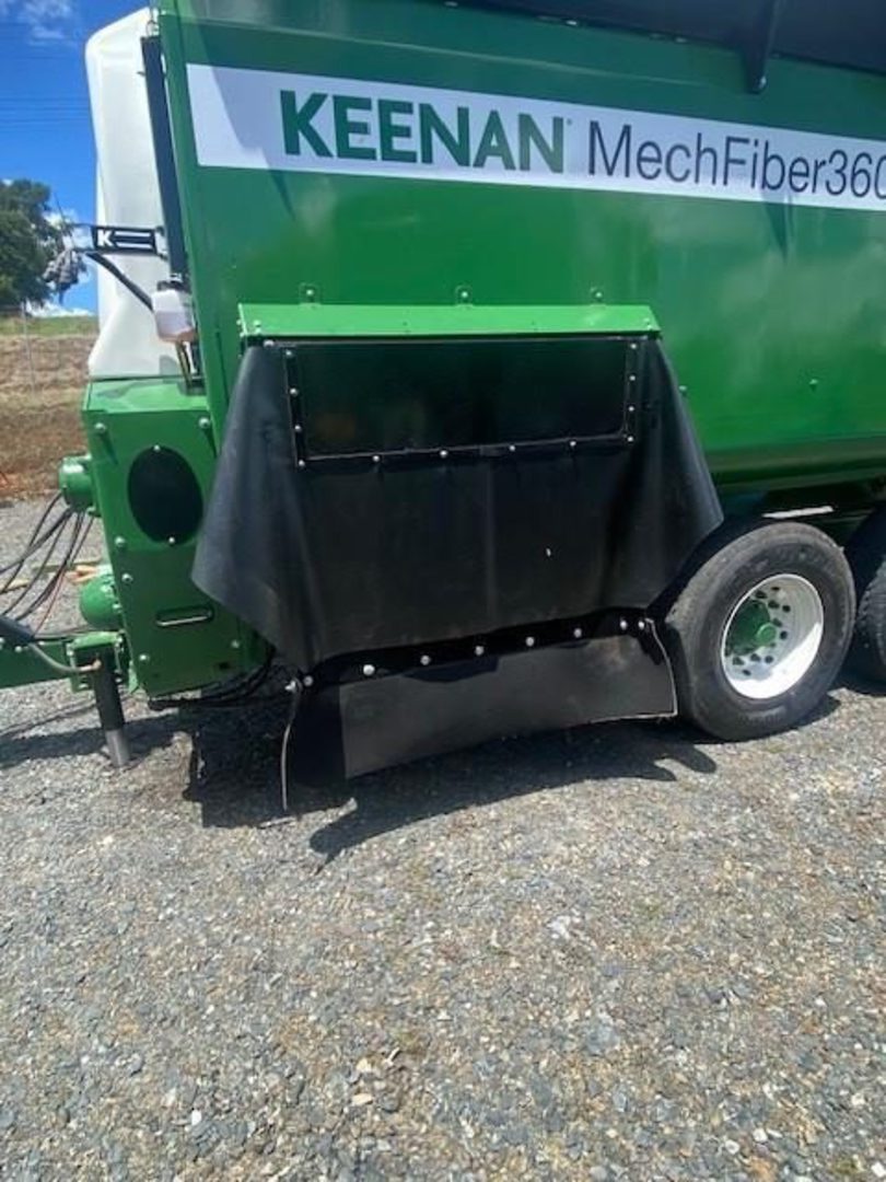 2012 KEENAN MechFiber 360BH Mixer Wagon (USED) image 7