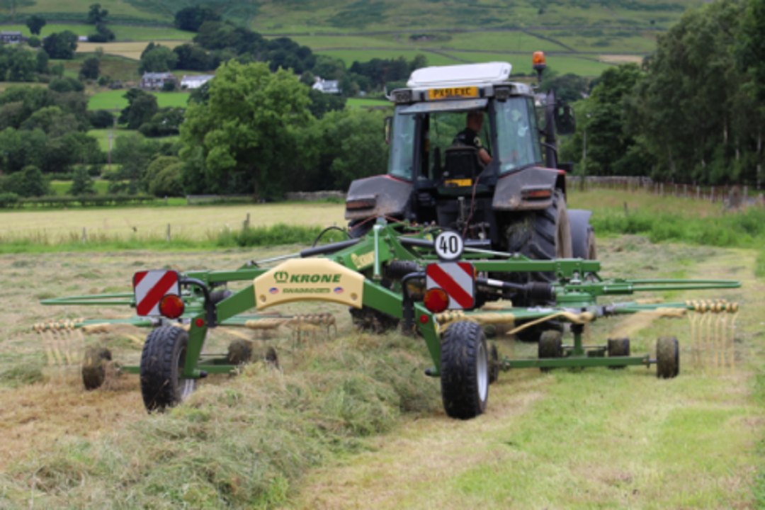 KRONE Swadro TC 930 | Trailed Rake | Action Agriculture