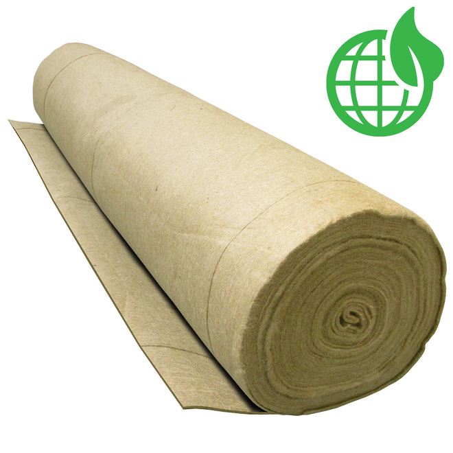 Ecojute Mulch Mat Rolls Weed Control, Heaviest Landscape Fabric In The World