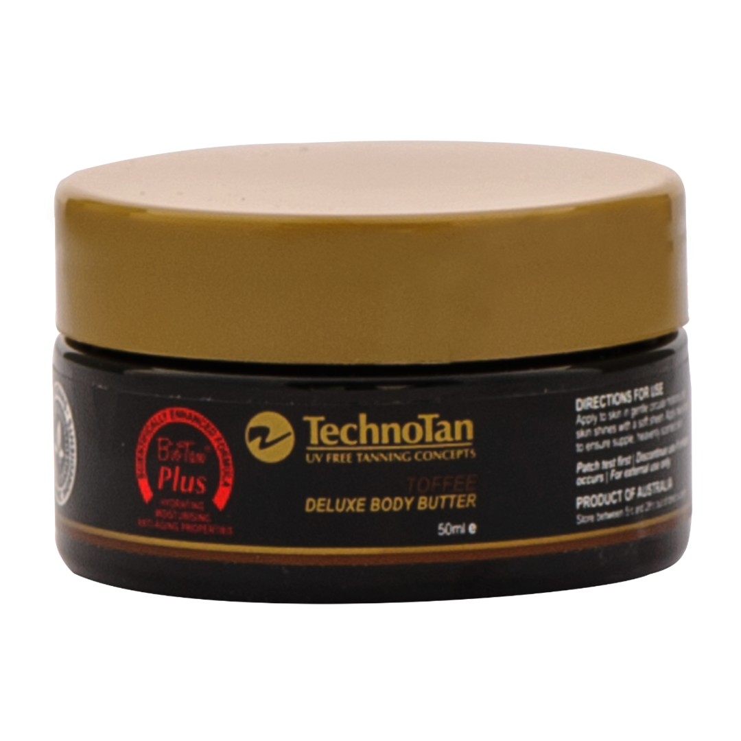 TechnoTan Deluxe Body Butters 200ml (Peach&Vanilla, Toffee and Tamarillo) image 2