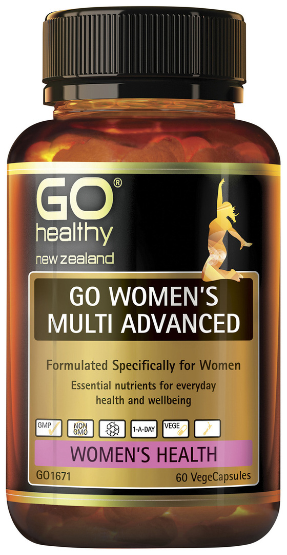 Go Women's Multi Advanced 60 VegeCapsules image 0