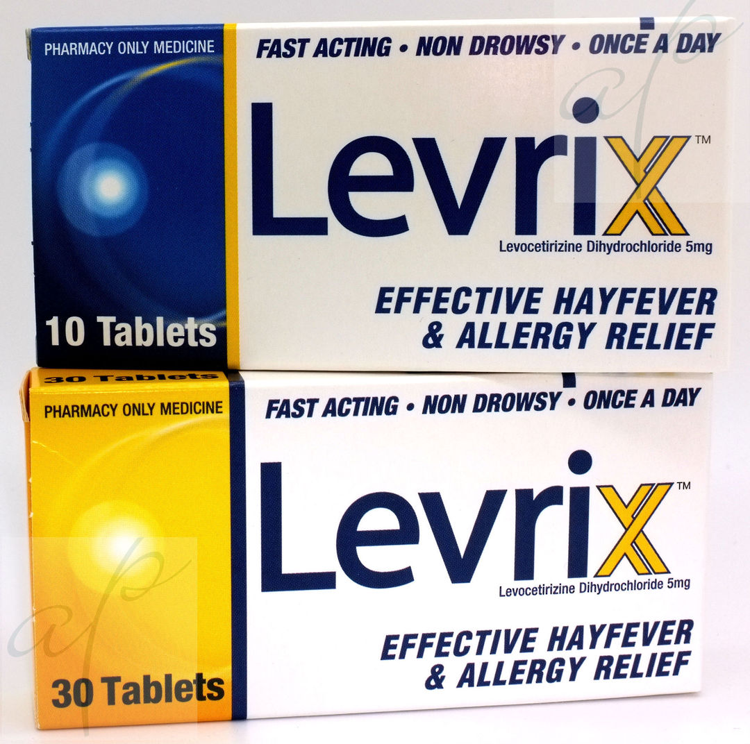 Levrix 5mg tablets (Levocetirizine) image 0