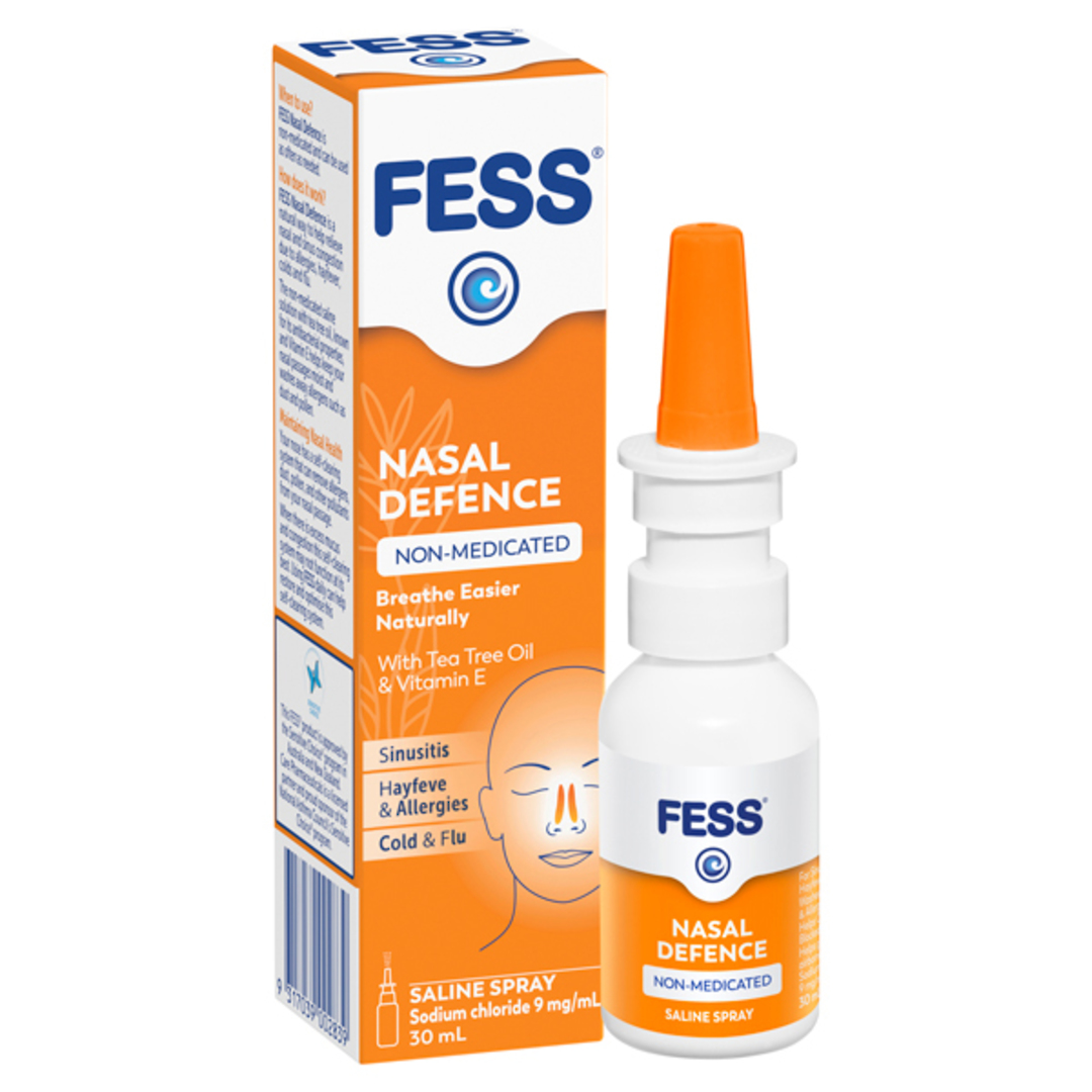 FESS Nasal Defence Saline Nasal Spray 30ml image 0