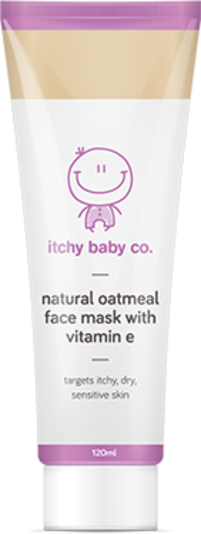 Itchy Baby Co. Natural Oatmeal Face Mask with Vitamin E 120ml image 0
