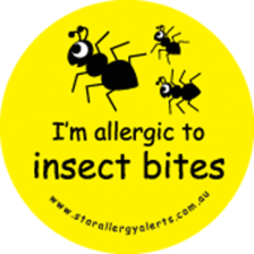 I'm Allergic to Insect Bites Badge Pack image 0