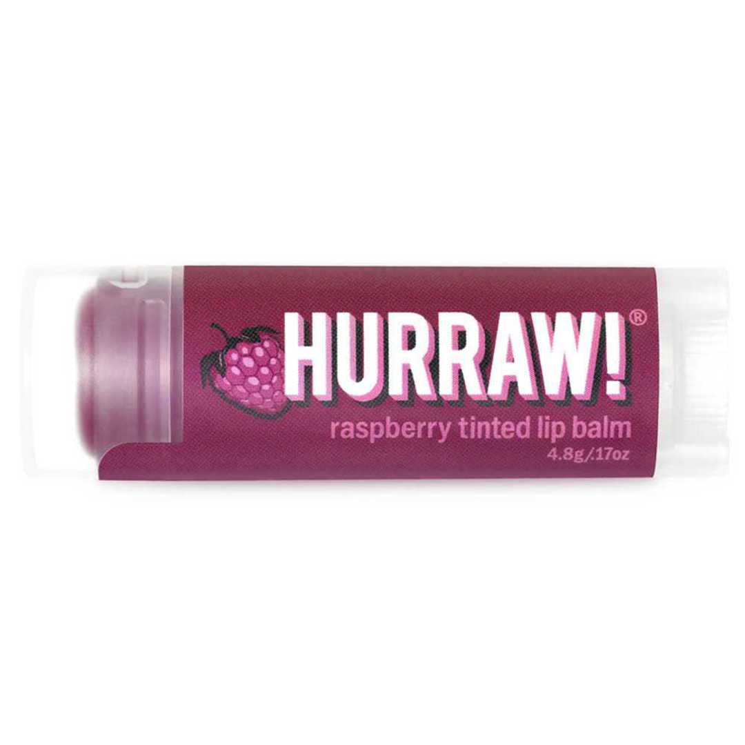 Hurraw! Raspberry Tinted Lip Balm 4.8g image 0