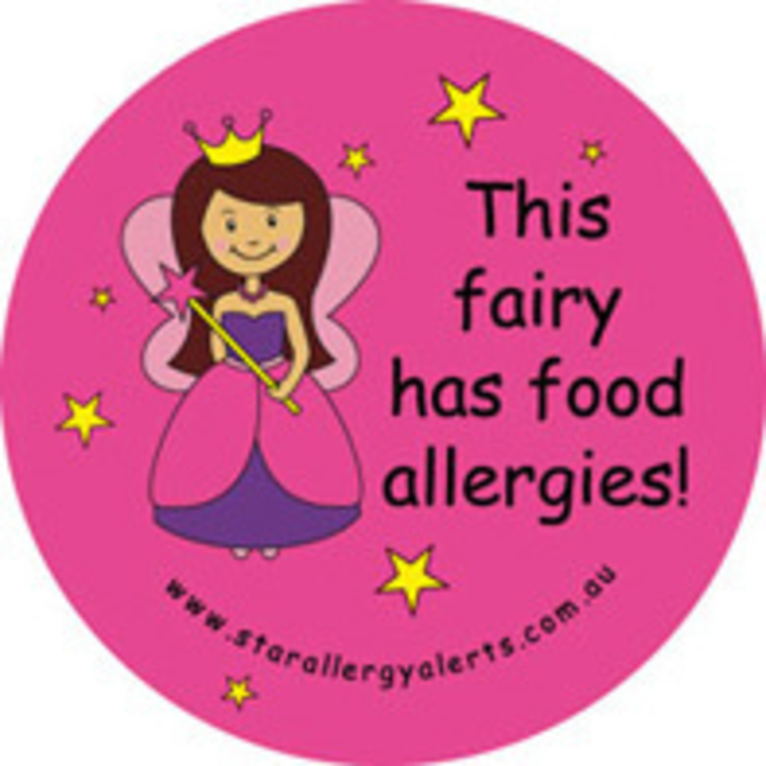 This fairy has Food Allergies! Badge Pack image 0