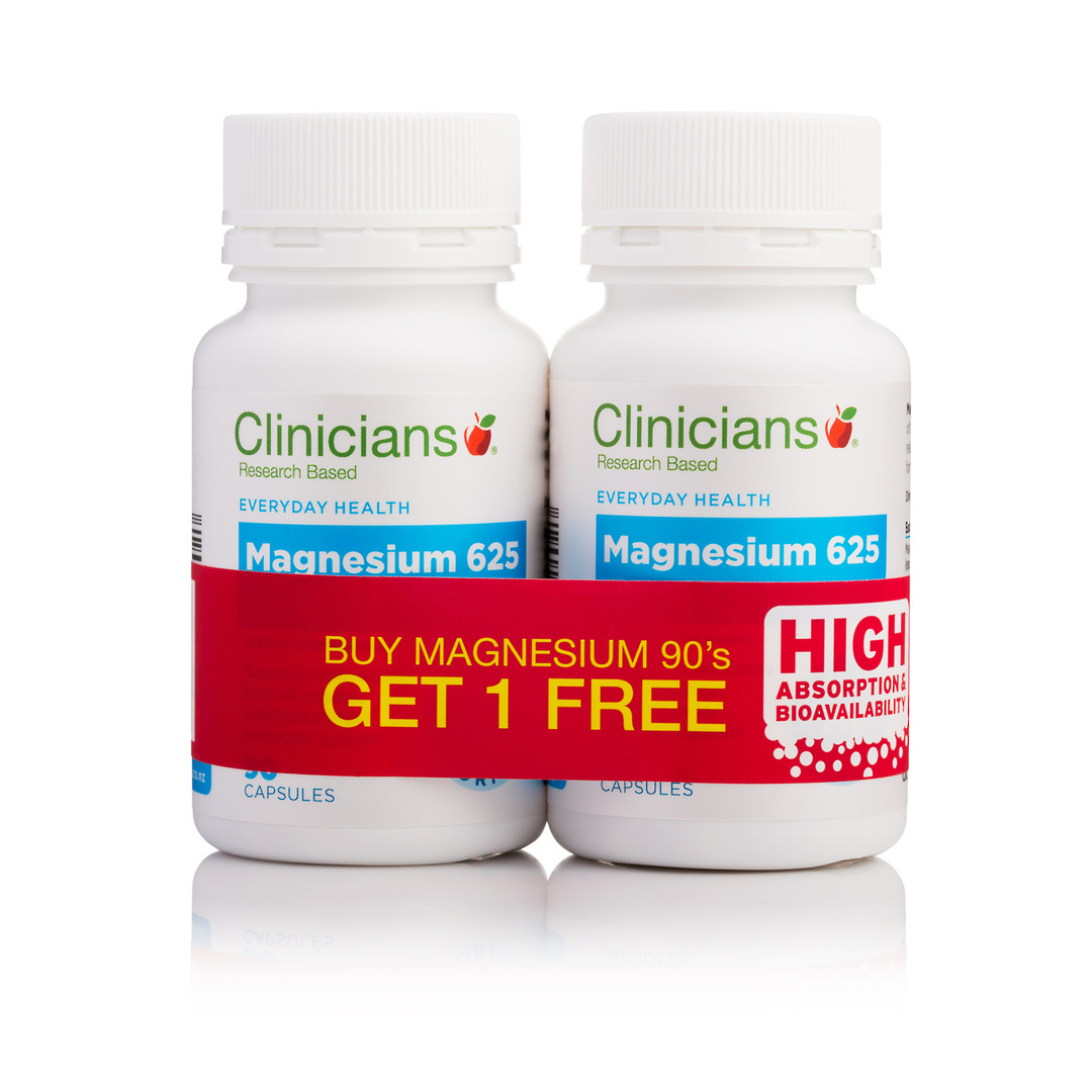 Clinicians Magnesium 625mg Buy ONE get ONE FREE image 0