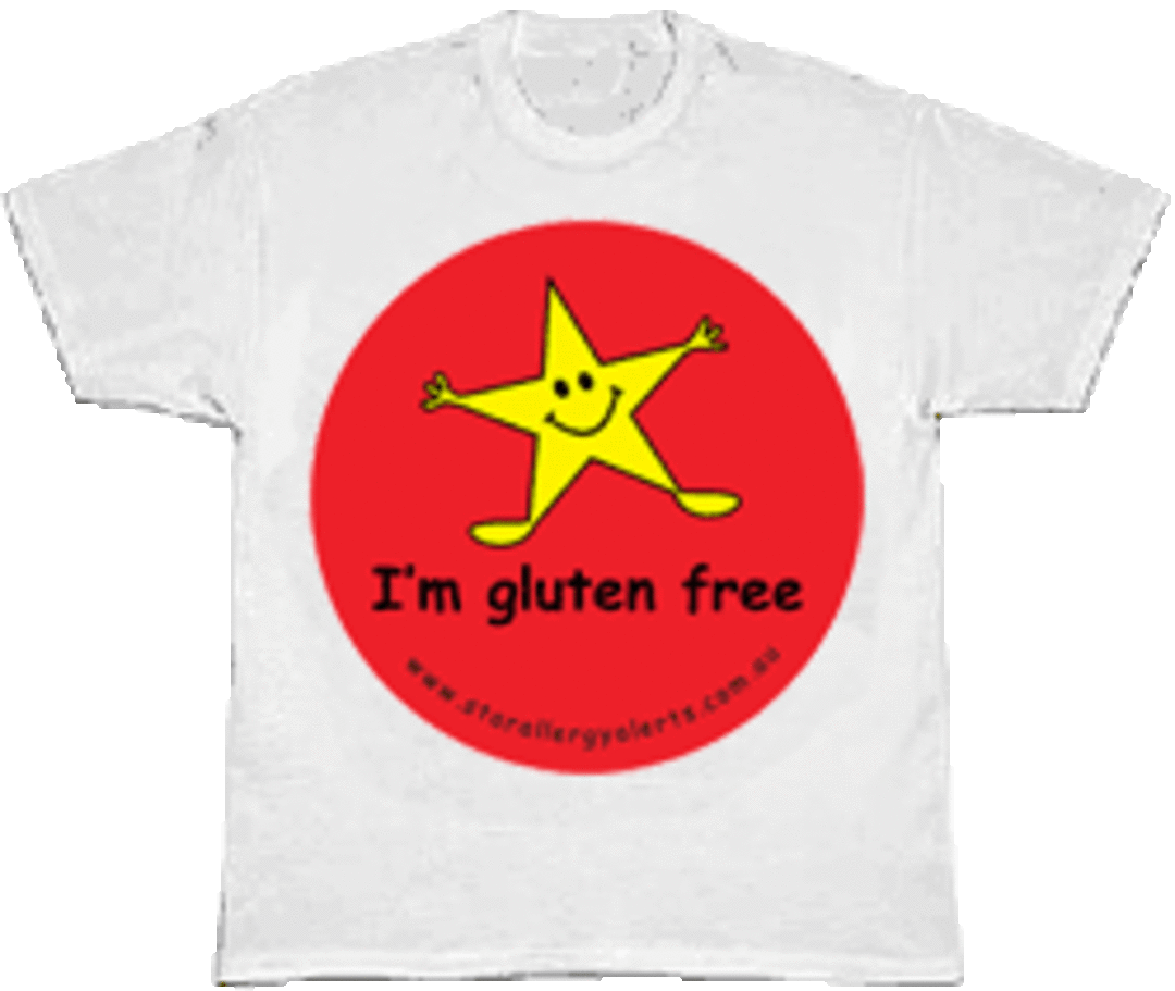 I'm gluten free - kid's allergy alert t-shirt image 0