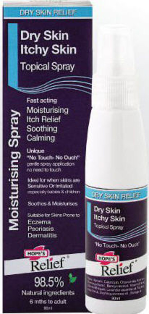 Hopes Relief Dry Skin Itchy Skin Topical Spray 90ml image 0