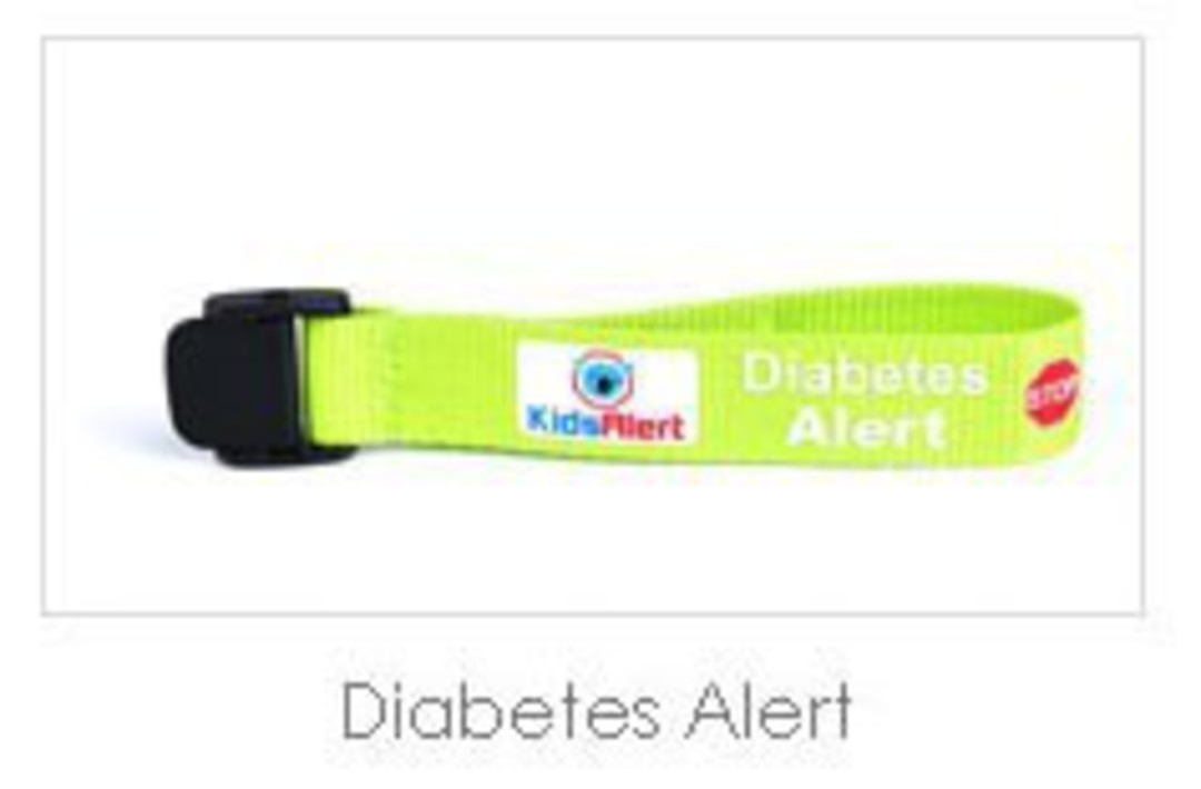 Kids Alert Wristband Diabetes or Asthma image 0
