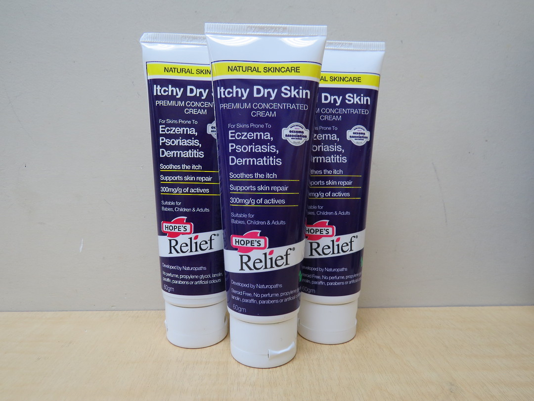 Hopes Relief Itchy Dry Skin Cream buy 3 and SAVE (3 x 60g) image 0