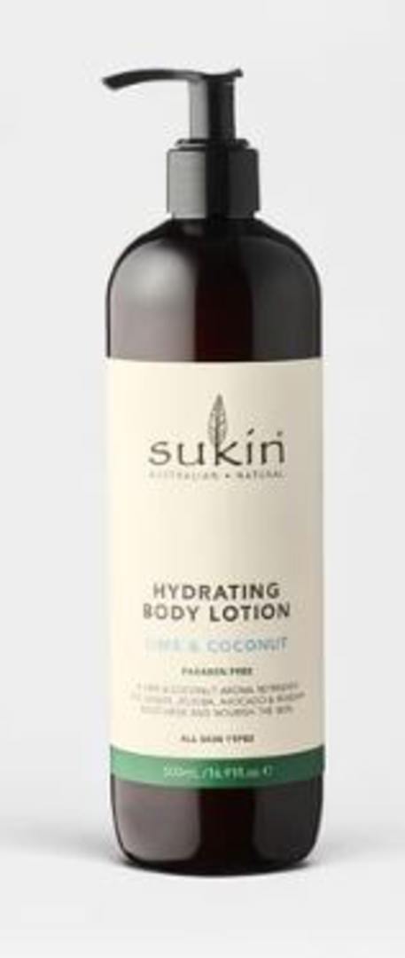 Sukin Hydrating Body Lotion Lime & Coconut 500ml image 0