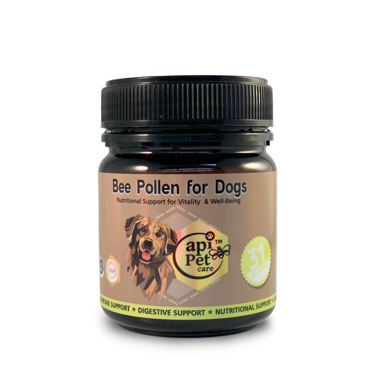 does bee pollen help dogs with allergies