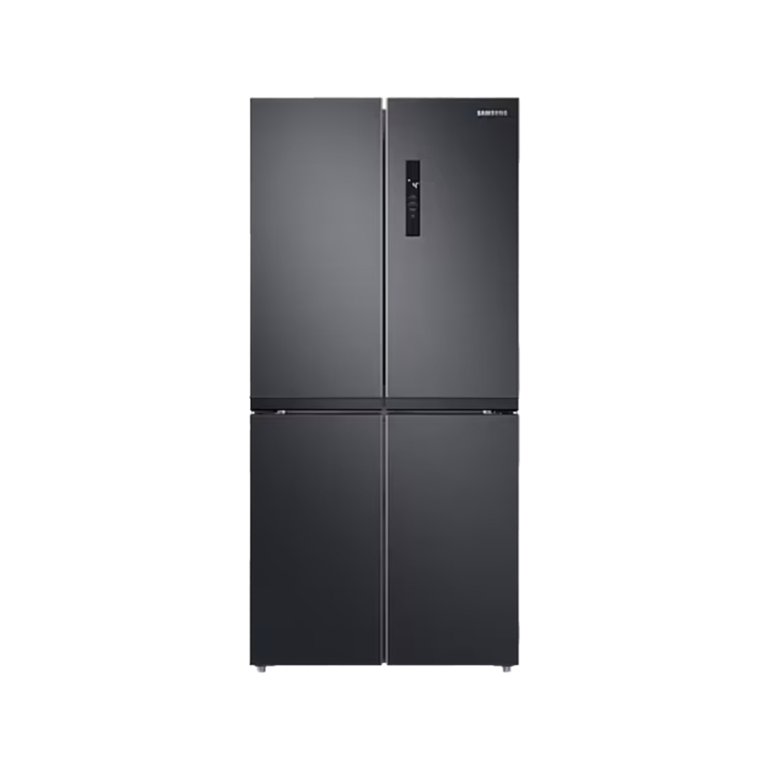 samsung 488l black quad door fridge freezer image 0