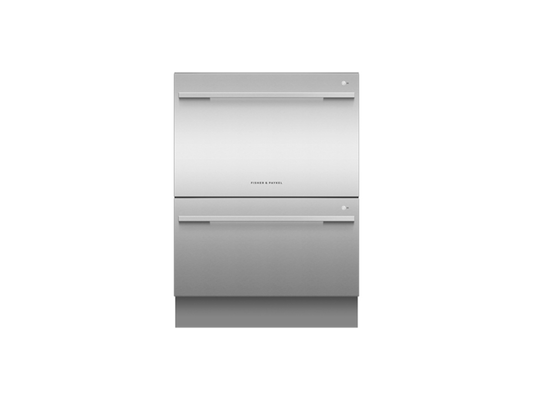 FISHER & PAYKELSTAINLESS STEEL SANITISE DOUBLE DISHDRAWER image 0
