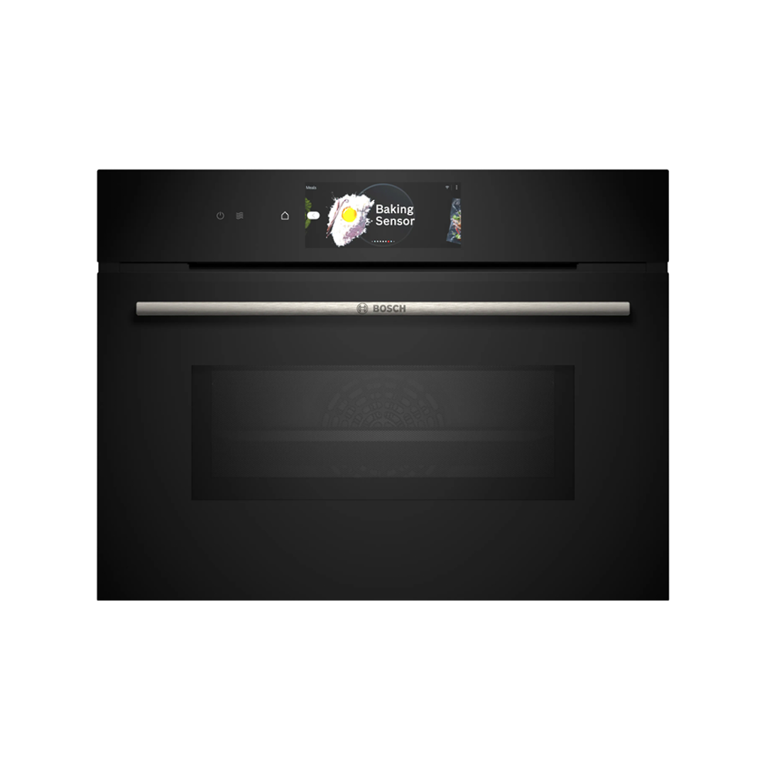 BOSCH SERIES 8 BUILT-IN COMPACT BLACK OVEN image 0