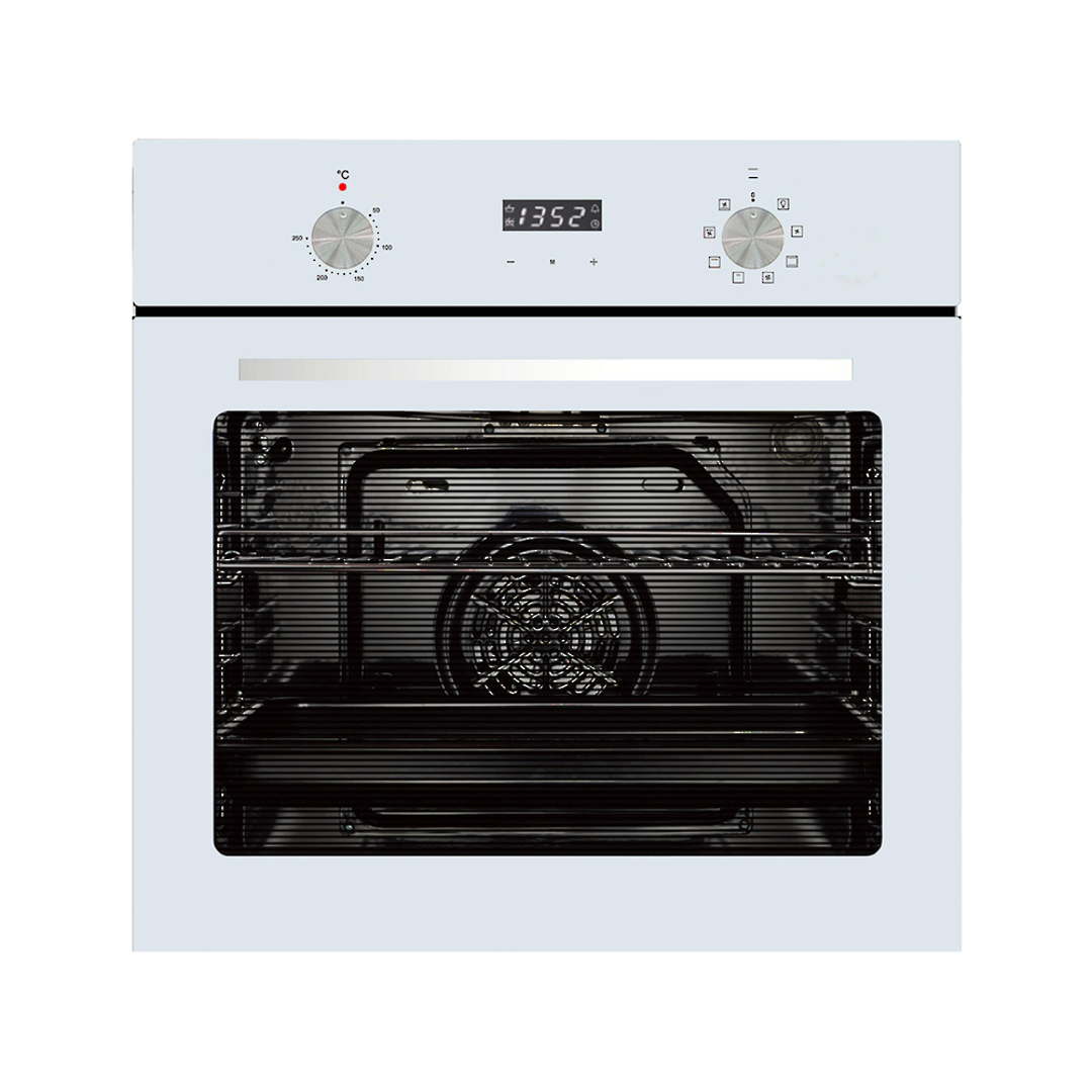 PARMCO 600MM 76L WHITE 8 FUNCTION OVEN image 0