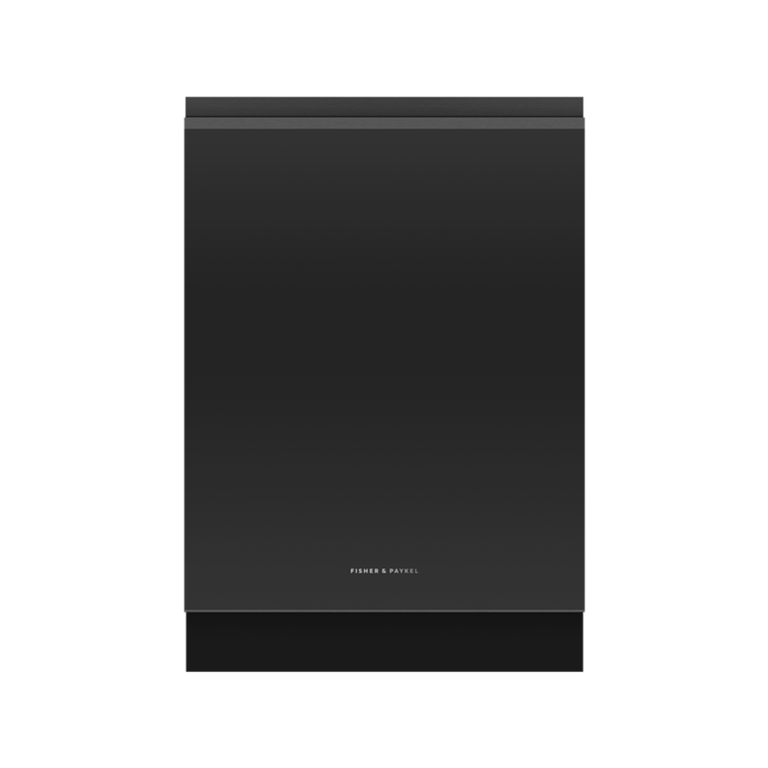 FISHER & PAYKEL BUILT-UNDER TALL BLACK GLASS DISHWASHER image 0