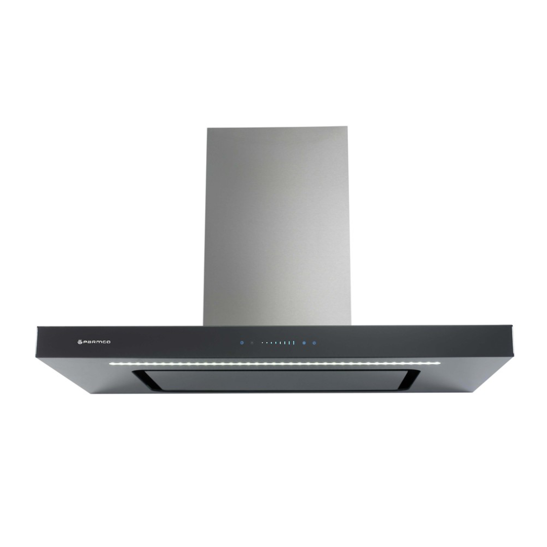 PARMCO PERIPHERAL GLASS 900MM CANOPY RANGEHOOD image 0