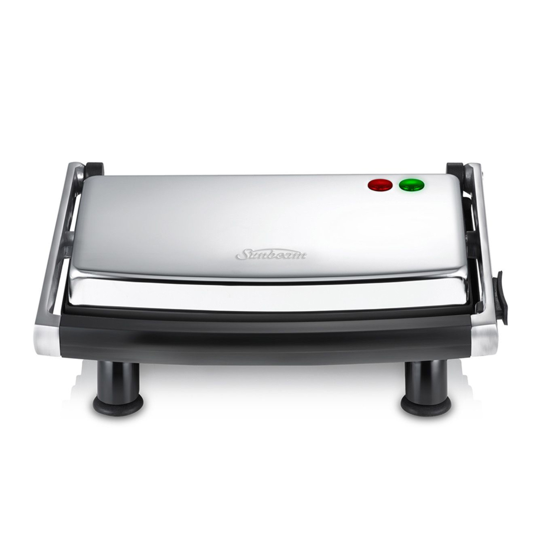 SUNBEAM COMPACT CAFE SANDWICH PRESS AND GRILL image 0