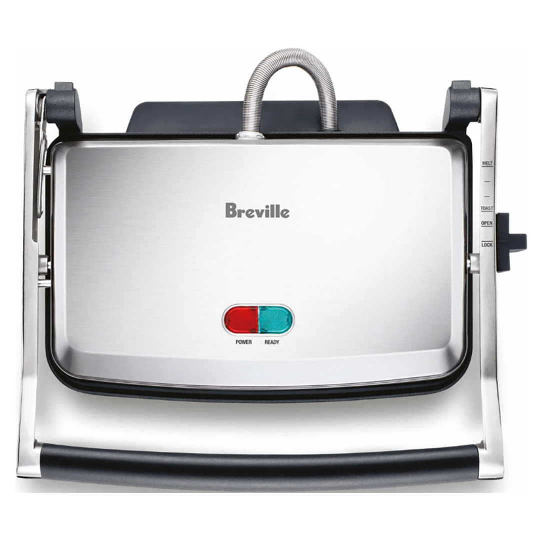 BREVILLE THE TOAST & MELT STAINLESS STEEL SANDWICH PRESS image 0