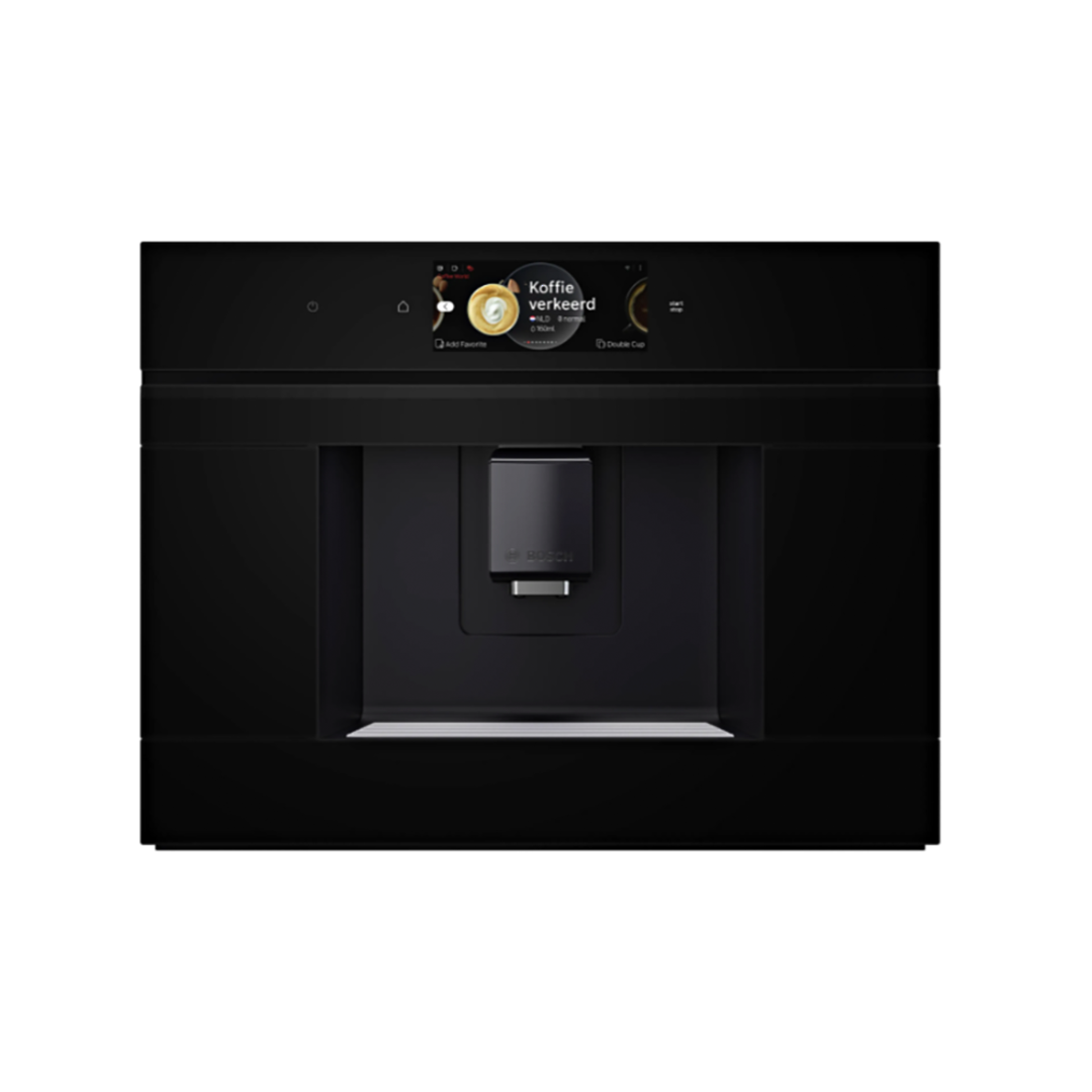 BOSCH SERIES 8 FULLY AUTOMATIC BUILT-IN BLACK COFFEE MACHINE image 0