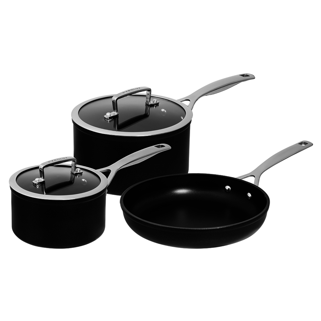 PYROLUX IGNITE 3 PIECE COOKWARE SET image 0