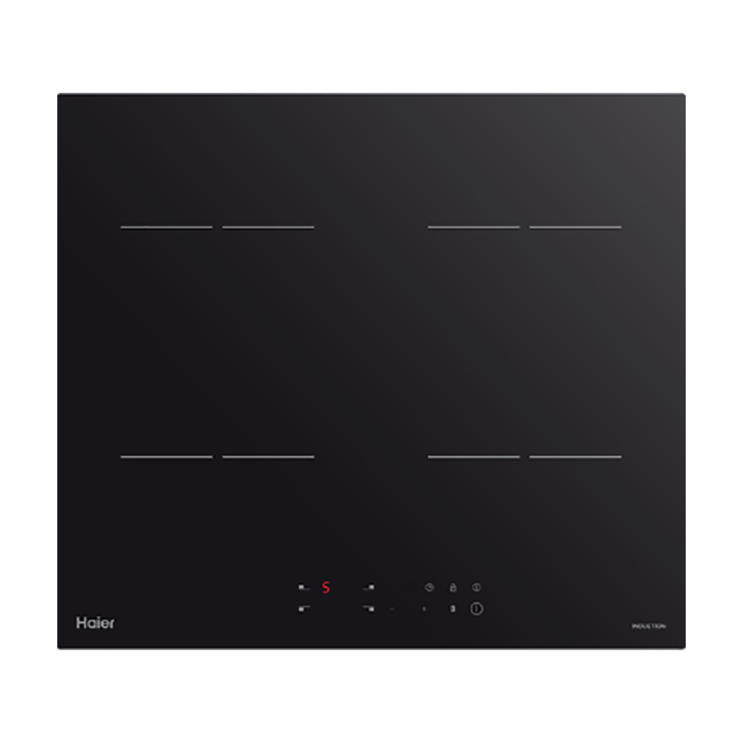 HAIER 60CM 4 ZONE BLACK INDUCTION COOKTOP image 0
