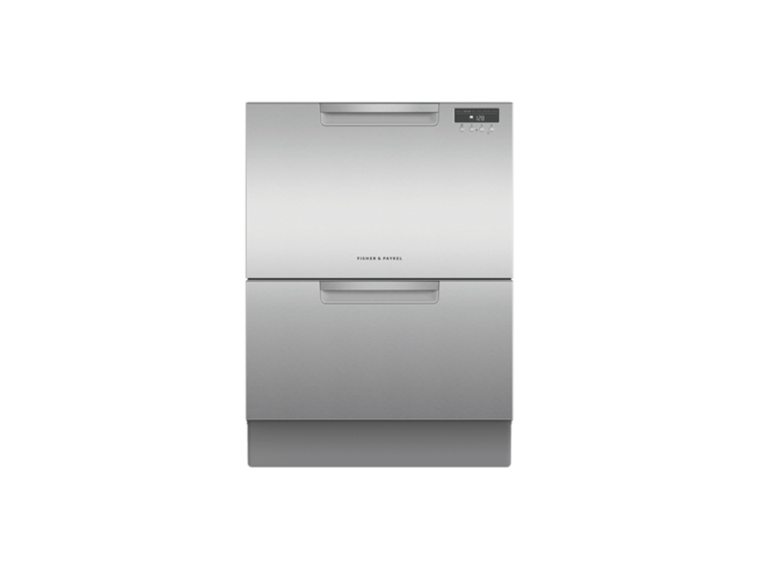 FISHER & PAYKEL DOUBLE STAINLESS STEEL DISHDRAWER image 0
