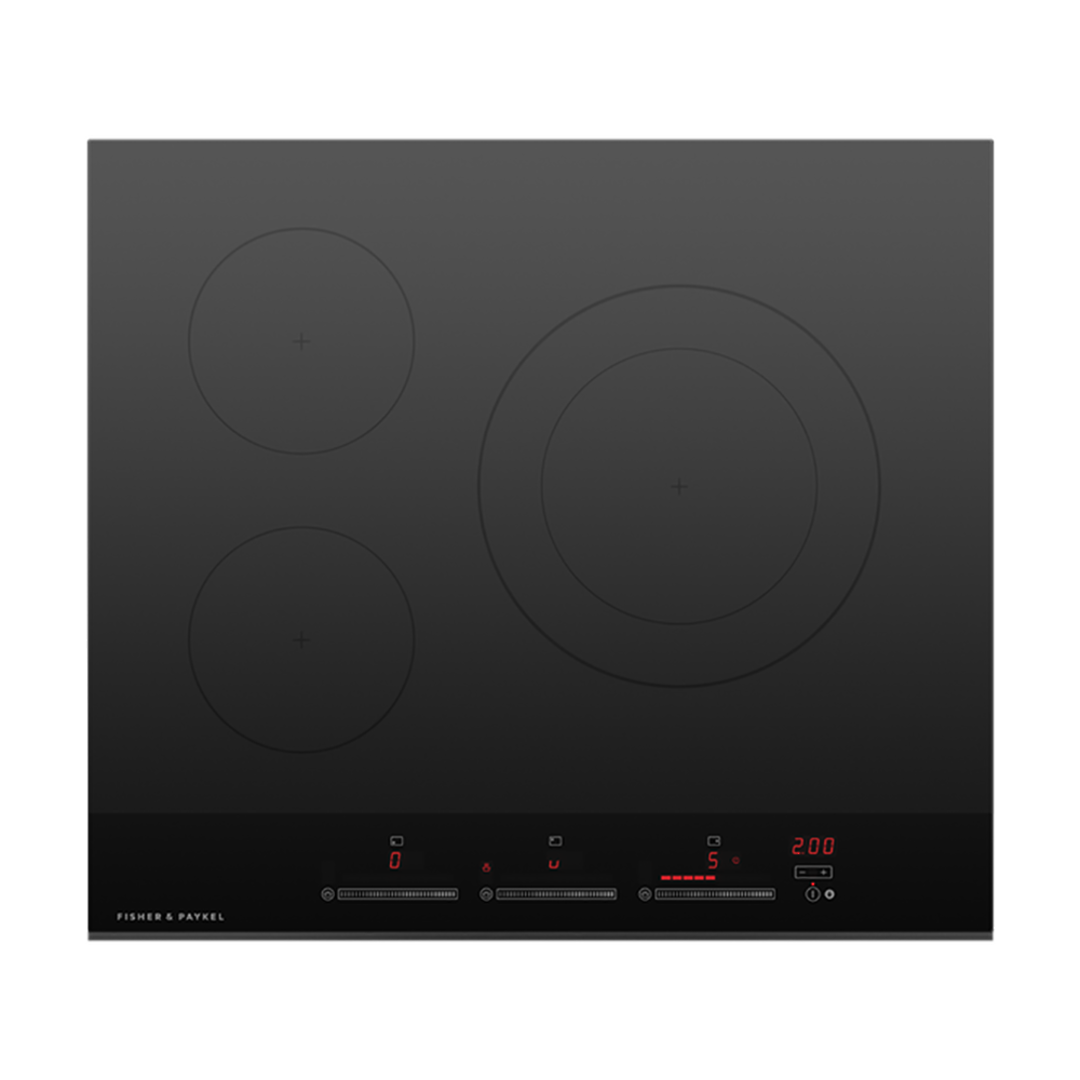 FISHER & PAYKEL 60CM 3 SMARTZONE INDUCTION COOKTOP image 0