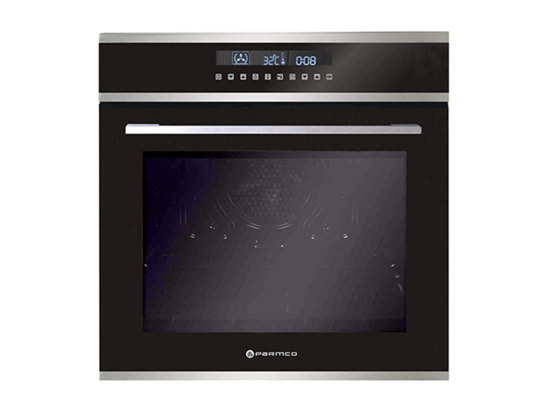 PARMCO 60CM 12 FUNCTION STAINLESS STEEL PYROLYTIC OVEN image 0