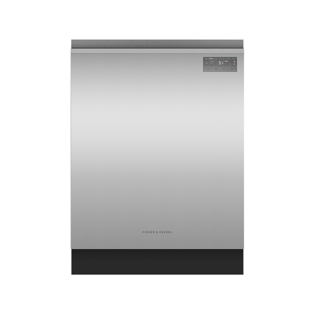 FISHER & PAYKEL 60CM BUILT UNDER STAINLESS STEEL SANITISE DOUBLE DISHWASHER image 0