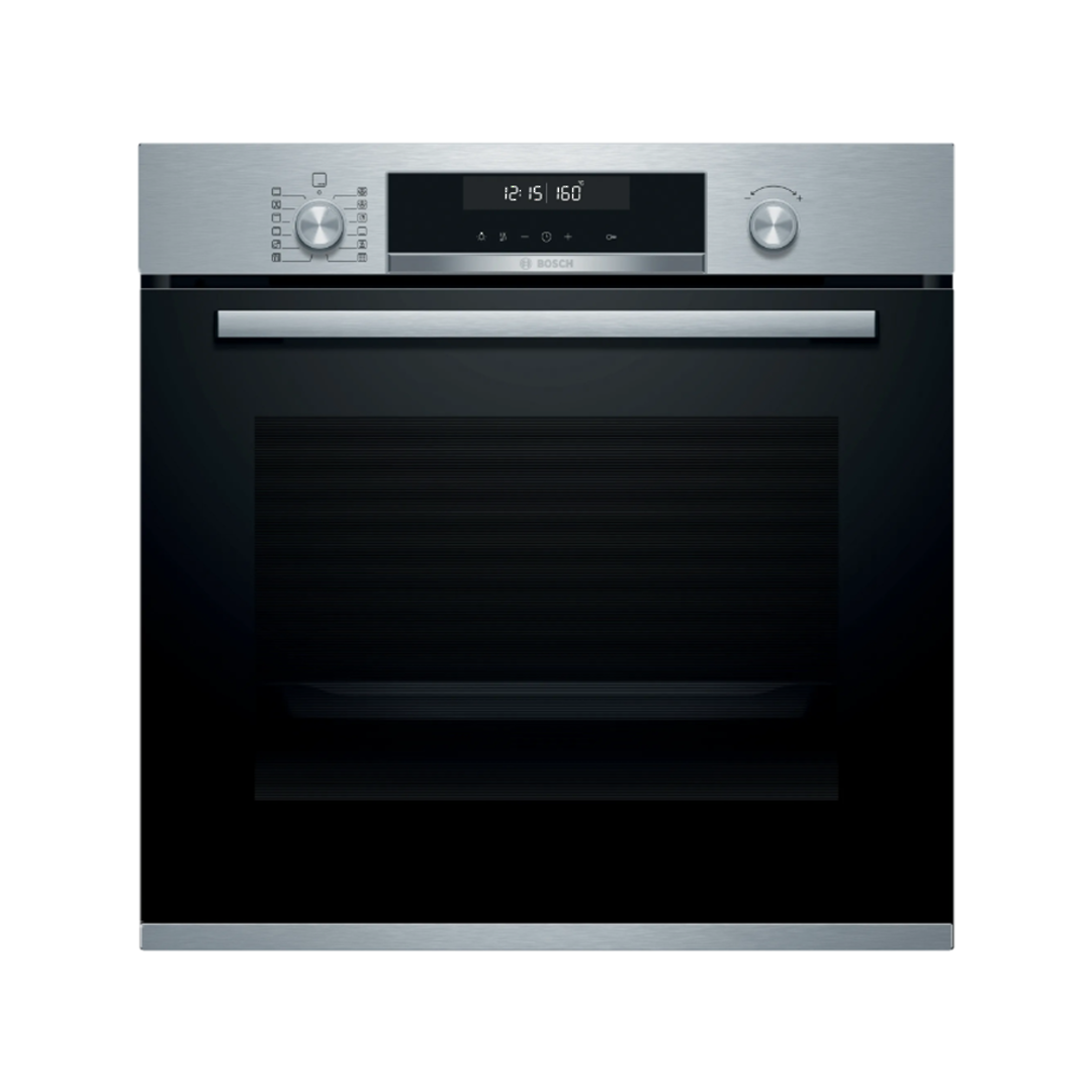 BOSCH SERIES 6 60X60CM STAINLESS STEEL BUILT-IN OVEN image 0
