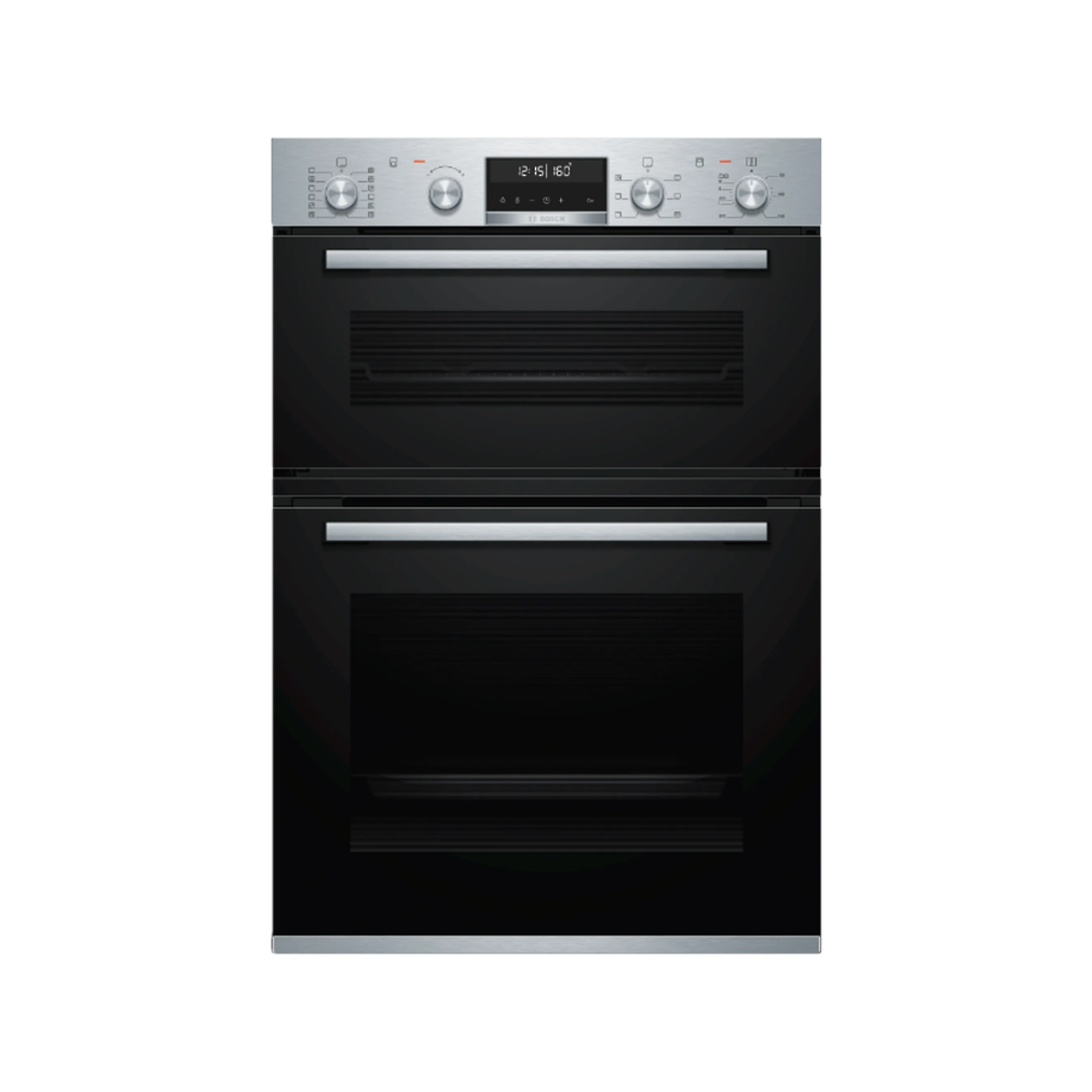 BOSCH SERIES 6 BUILT-IN STAINLESS STEEL PYROLYTIC DOUBLE OVEN image 0