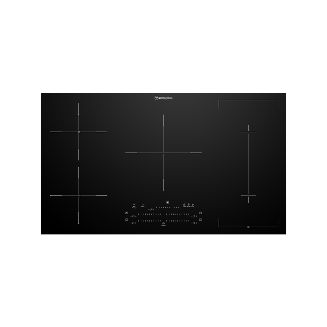 WESTINGHOUSE 90CM 5 ZONE INDUCTION COOKTOP image 0