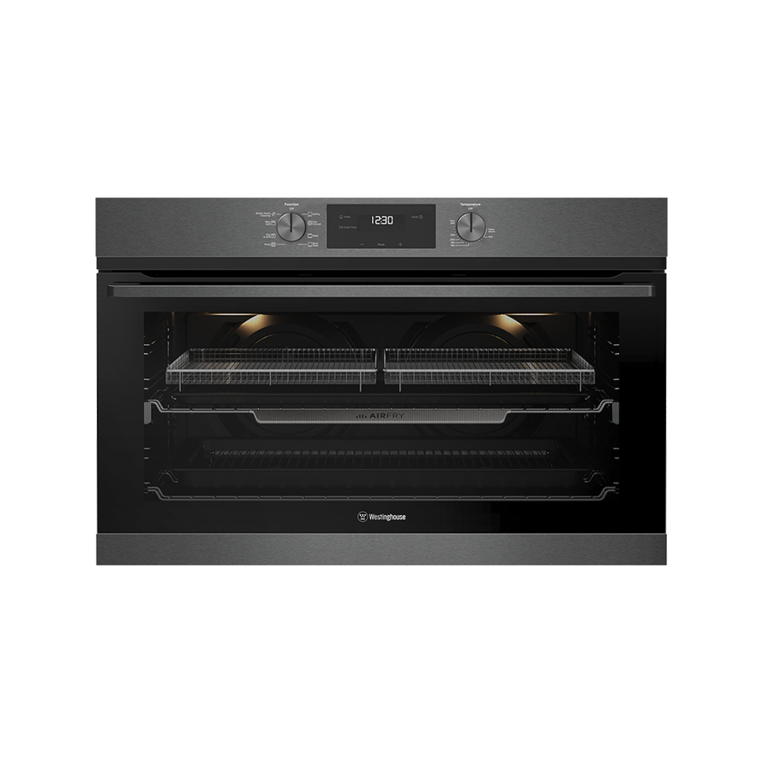 WESTINGHOUSE 90CM MULTIFUNCTION DARK STAINLESS STEEL OVEN image 0