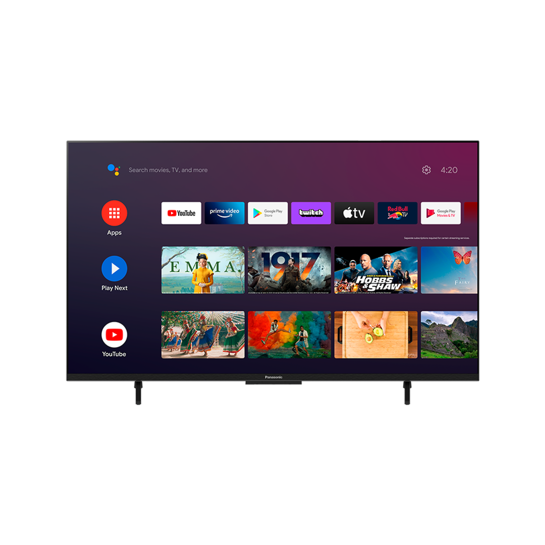 PANASONIC 50INCH LED 4K HDR ANDROID SMART TV image 0