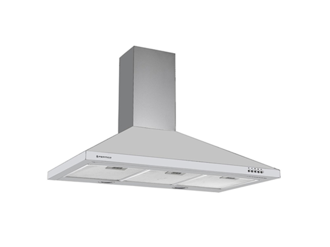 PARMCO 900MM STYLELINE LED STAINLESS STEEL CANOPY image 0