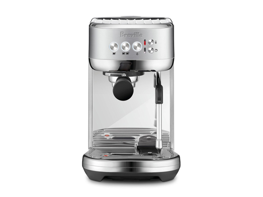 BREVILLE BAMBINO PLUS STAINLESS STEEL COFFEE MACHINE image 0