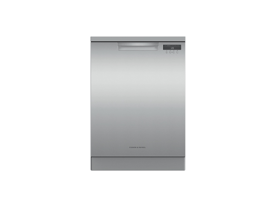 FISHER & PAYKEL STAINLESS STEEL FREESTANDING DISHWASHER image 0