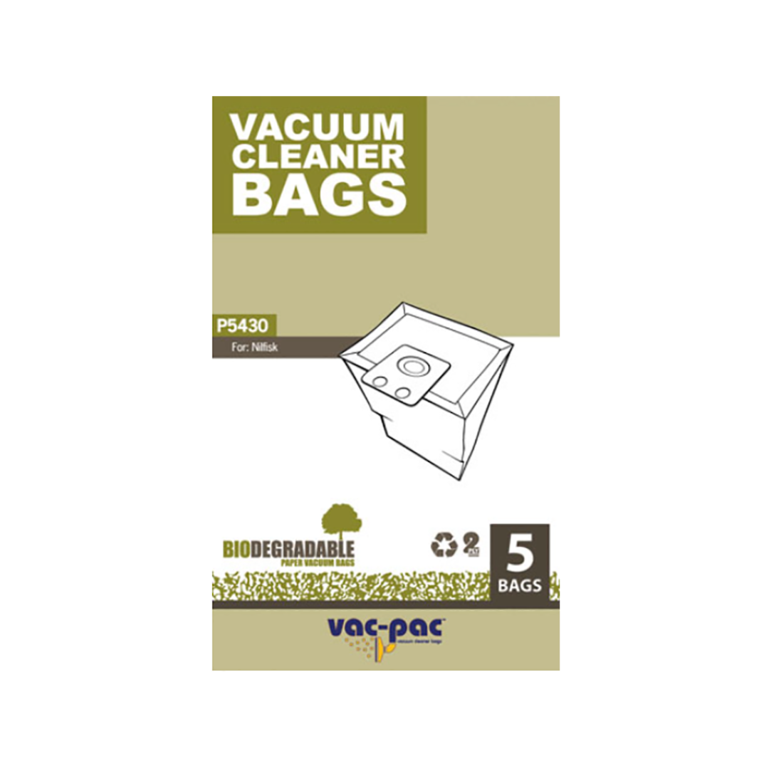 VACPAC VACUUM CLEANER 5 PAPEER BAGS image 0