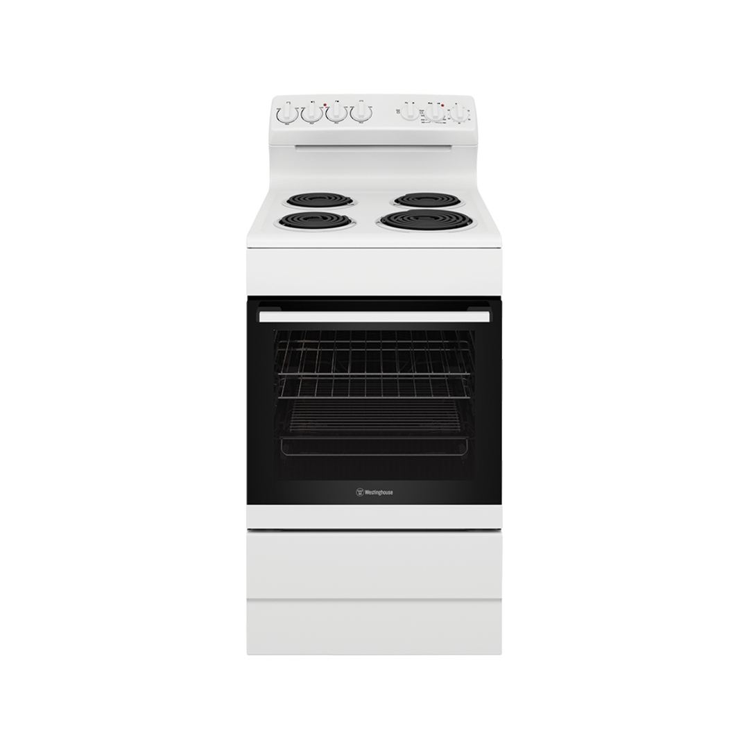 Westinghouse 54cm White Electric Freestanding Cooker image 0