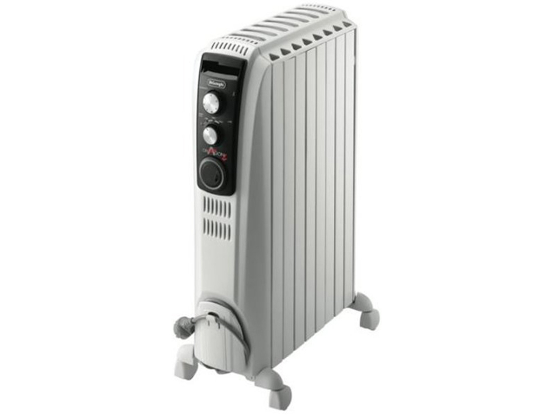 DELONGHI DRAGON4 1500W OIL COLUMN HEATER WITH TIMER image 0