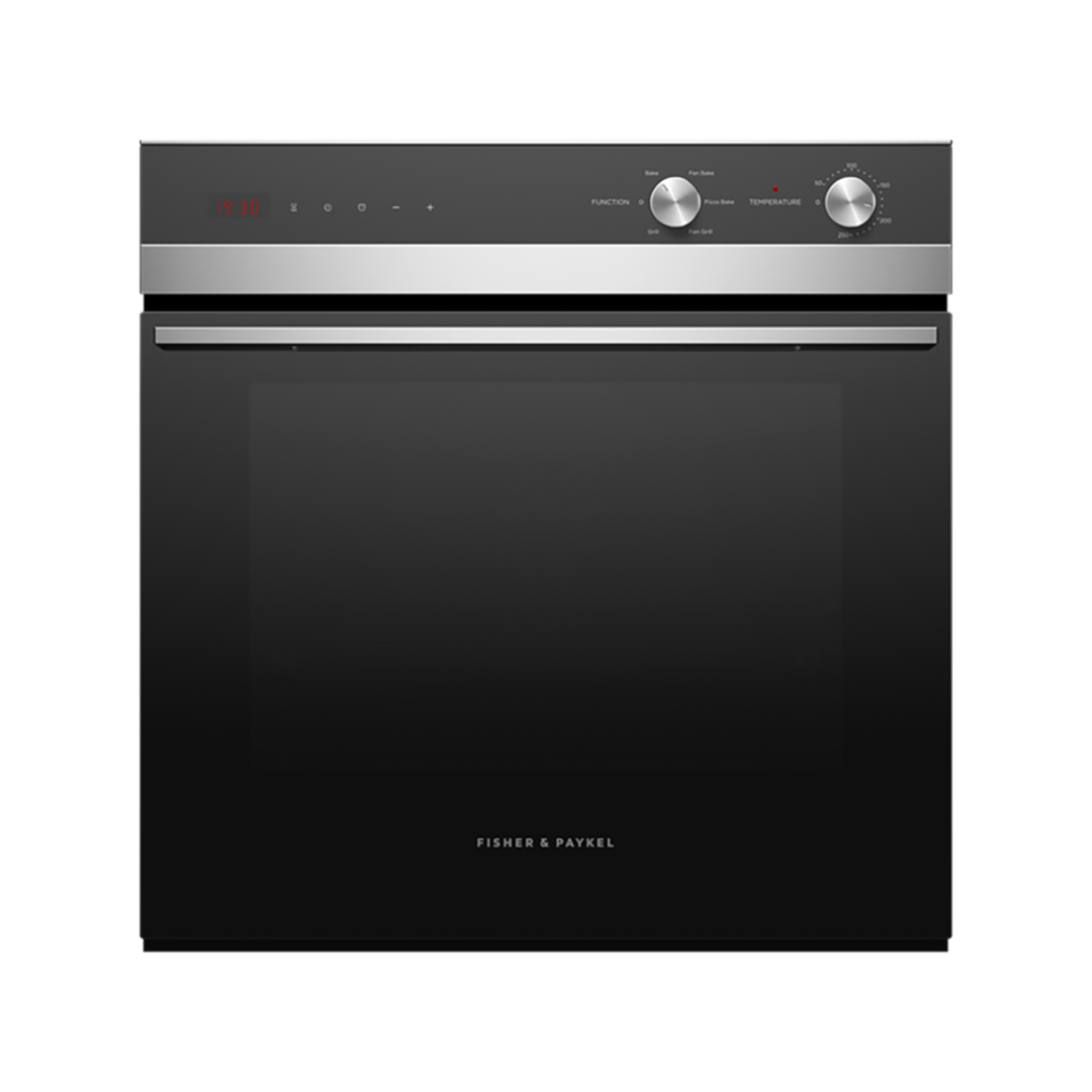 FISHER & PAYKEL 60CM 5 FUNCTION STAINLESS STEEL OVEN image 0