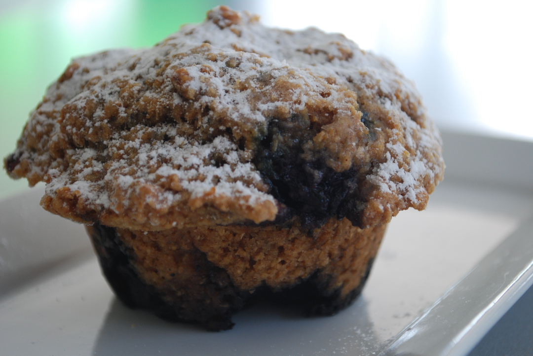 Blueberry and Bran Muffin image 0