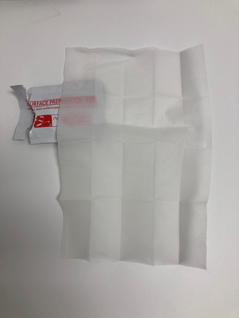 Surface Preparation/ Hygiene Wipe, Pack of 10 image 3